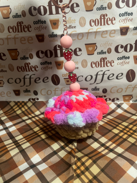 Cupcake bag chain